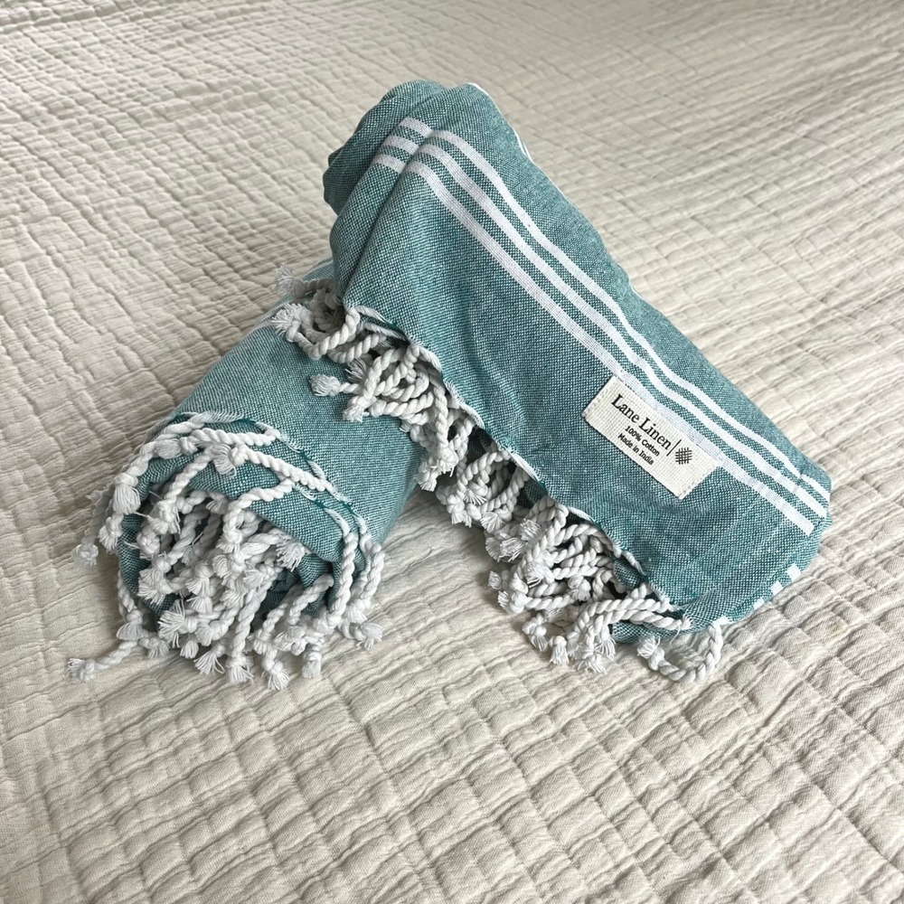 Lane Linen Oversized Beach Towel 2 Pack